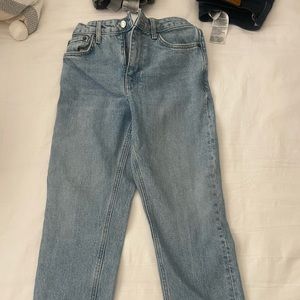 Top shop straight leg jeans size 25
